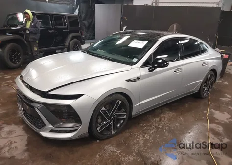 2025 Hyundai Sonata N Line из США, поврежденный, VIN KMHL54JC5SA453067